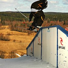 Fredrik stod och fotade p&aring; Toyota JibJam.
Jag g�. Kuva: Fredrik Andersson. Ratsastaja: Basse Del&eacute;r.