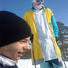 chillig helg i j&auml;rvs&ouml;backen :D. Kuva: julia aka syrran ;). Ratsastaja: honke bonken och jag.