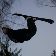 kungsberget p&aring; big air bagen. Ratsastaja: rasmus t&auml;ck.