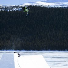 Wester k&ouml;r utan tvekan st&ouml;rst p&aring; cornern. Kuva: Niclas Magnusson. Ratsastaja: Jacob Wester.