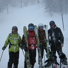 &Auml;ntligen kom dumpen.. Ratsastaja: urban,Lars,Sven,Micke.
