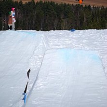 Misty 9 under j&auml;rvs&ouml; big air. Kuva: Jonas Zeidlitz. Ratsastaja: Jag.
