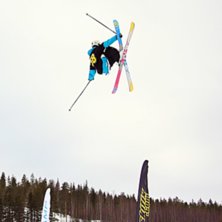 Kevin i sk&ouml;n pos&eacute;!. Kuva: Ronald Lahti. Ratsastaja: Kevin Holmbom.