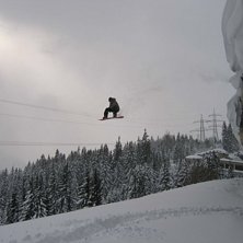BS snurr fr&aring;n en tunnel. Kuva: Otto. Ratsastaja: Johan Littorin.