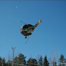 J&auml;rvs&ouml; big air. Kuva: Ante Fransson. Ratsastaja: Pelle Axelsson.