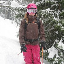 &amp;quot;Jag ser de sn&ouml;ar, jag ser de sn&ouml;ar...&. Kuva: Emma. Ratsastaja: Sara Torkelson.