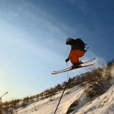 En ganska sk&ouml;n dag i &Aring;re.. Kuva: Jonas Blomqvist. Ratsastaja: Erik Sundstr&ouml;m.