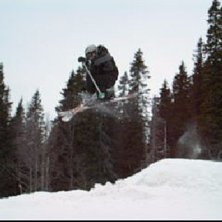 Mute Grab i 1:a hoppet i &Aring;re DremPark, R&ouml;da Linj. Kuva: Jesper Larsson. Ratsastaja: Gustav Fritzon.