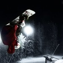 Freeride Lucia Night Session. Kuva: Marcus Borking. Ratsastaja: N&aring;gon p&aring;.