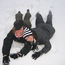 S&auml;song i &Aring;re 07/08. Kuva: Per Persson. Ratsastaja: Malin Hedberg Jonna Persson.