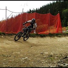 Fast in a berm. Kuva: Kjell Holtenkrans. Ratsastaja: Jag (jocke).
