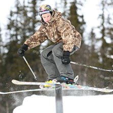 rainbow rail in bydalen. Kuva: Gurra. Ratsastaja: Jag(Jesper).