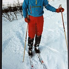 Bilden tagen 1989. Kuva: Bengt Bj&ouml;rkbom. Ratsastaja: Thomas Johansson.