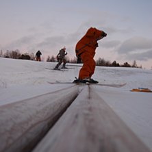Lite bakg&aring;rds &aring;kning. Kuva: Joakim Norestrand. Ratsastaja: Patrik Norestrand.