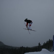 3: a i seniorklassen p&aring; skifix big air 2009. Kuva: Johan Lundberg. Ratsastaja: Martin Franklin.