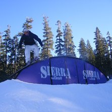 en av parkerna i sierra, the circut.. Kuva: Inga Jabara. Ratsastaja: Petter Nyholm.