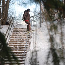 handr&auml;cke vid j&auml;garvillan. Kuva: Mange Karlsson. Ratsastaja: Axel F&auml;ltstr&ouml;m.