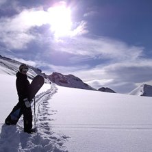 hike mot puder. kan inte bli b&auml;ttre :). Kuva: erik. Ratsastaja: jag.