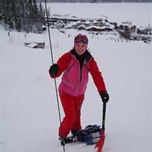 Examination SLAO Lavin 1. Ratsastaja: Emma Furuvik.