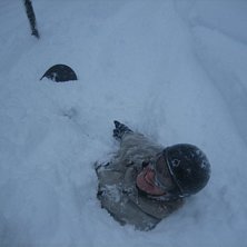 Det va sjukt mycke sn&ouml; v4-08!!!!!!. Kuva: Tobias Rydberg. Ratsastaja: Marcus Jarl&ouml;.