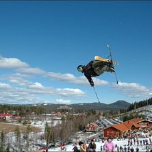 Jarse big air. Kuva: Ante Fransson. Ratsastaja: Pelle Axelsson.