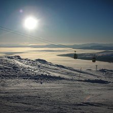 under VM i &aring;re. hade helt okej v&auml;der :). Kuva: Jonathan Claar.