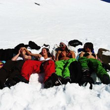 Tar en liten break. Kuva: Michan. Ratsastaja: Anna, Fredrika, Emma, Elin,.