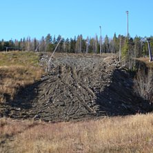 Ny backe f&ouml;r hopp och rails. Kuva: Peter Wallin.