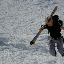 &Aring;reskutan, P&aring;skafton 2005. Nice!. Kuva: Johan Ericsson. Ratsastaja: Magnus Gunnarsson.
