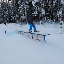 jag och stefan &aring;kte snowboard en dag. de va kul. Kuva: axel f&auml;ltstr&ouml;m. Ratsastaja: erik andersson.