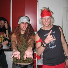 Rockfest p&aring; tv&aring;an!. Kuva: Nico. Ratsastaja: Anders Andersson och Jonas Petersson.
