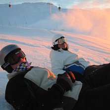 jag och n&aring;gra kompisar uppe i &aring;re f&ouml;r f&ouml;rsta g. Kuva: Lotta dahlstr&ouml;m. Ratsastaja: Pelle johansson, Johan Andersson.
