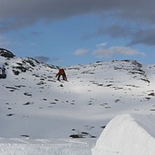Fotoshoot f&ouml;r Rossignol.. D&auml;rf&ouml;r Kl&auml;derna. Kuva: Anders gotnell. Ratsastaja: Toffe Mattsson.