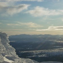 Kl&auml;ttring p&aring;v&auml;g upp till &Aring;re Skutan. Kuva: Jag (Henri Nilsson). Ratsastaja: ingen s&aring; vitt jag kan se.