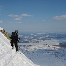 Grym dag i &Aring;re..... Kuva: mats. Ratsastaja: db.