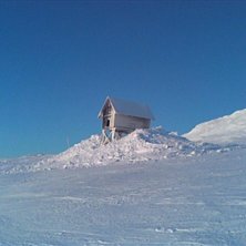 En vacker vinterdag p&aring; &Aring;reskutan.. Kuva: Anna Lundemo.