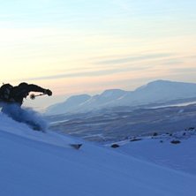 Efter att ha &aring;kt ner i tv&auml;r&aring;valvet hittade vi d. Kuva: Johan Pettersson. Ratsastaja: Seth Gustavsson.