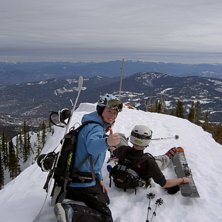 Ivan och jag p&aring; Mt. Roberts!. Kuva: Anders Eriksson. Ratsastaja: Ther&eacute;se &amp;amp; Ivan.
