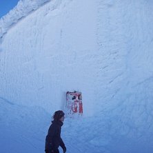Fin lifthus uppe p&aring; toppen! . Kuva: Andreas H&auml;ll.
