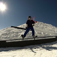Railsickness p&aring; freeride. Kuva: Anton Lundborg. Ratsastaja: Anton Villberg.
