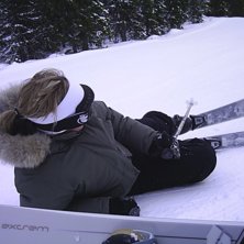 Hanna har sendrag i lillt&aring;n!  hahahha. Kuva: Amanda Str&ouml;mberg. Ratsastaja: Hanna.