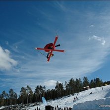 Cork 9 reverse tail i J&auml;rvs&ouml; Bigair. Kuva: Ante Fransson/www.freeradical.se. Ratsastaja: Andreas.