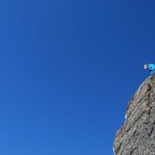 Bl&aring; himmel?. Kuva: Anders Norstr&ouml;m. Ratsastaja: Johan.