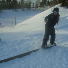 snowskate awesome!. Kuva: Jake. Ratsastaja: Erica.
