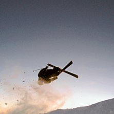 En Underflip 540 uppe p&aring; h&ouml;gzon!. Kuva: Erik Hammarsten. Ratsastaja: Petter Elfsberg.