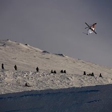 ...Tagen i det liknande JOI hoppet under JOSS fr&aring;. Kuva: Benjamin Johansson. Ratsastaja: Henrik Harlaut.