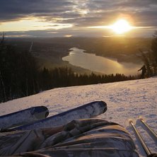 Solnedg&aring;ng..... Kuva: Karin Hederyd.