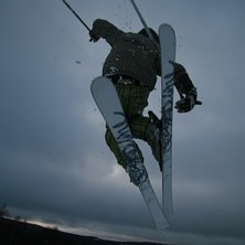 skiing in the valley. Kuva: erik hellstr&ouml;m. Ratsastaja: hemming nilsson.