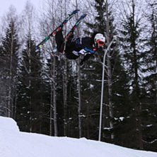 Backflip. Kuva: Sandra Englund. Ratsastaja: Adrian Sj&ouml;strand.