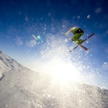 Elov och johan byggde en quarterpipe som blev mer . Kuva: Valter Olsson. Ratsastaja: Elov Olsson.